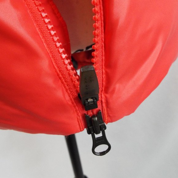 Men's Red Puffer Vest - Picture 6 of 16